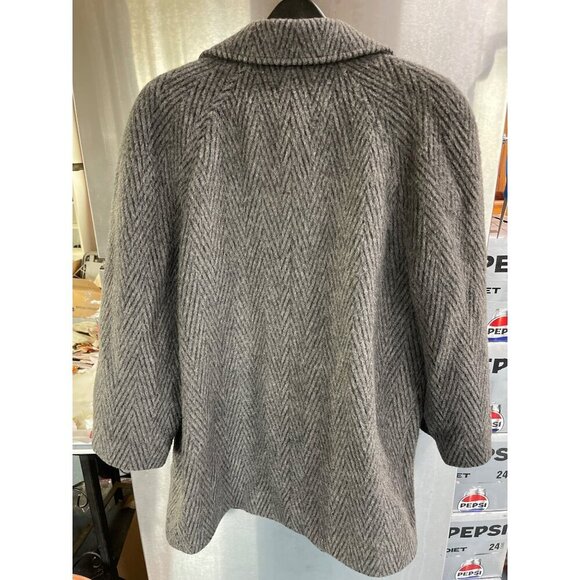 Vintage Veste Bene Made In Italy Womens Wool Double-Breasted Peacoat L - Picture 9 of 14